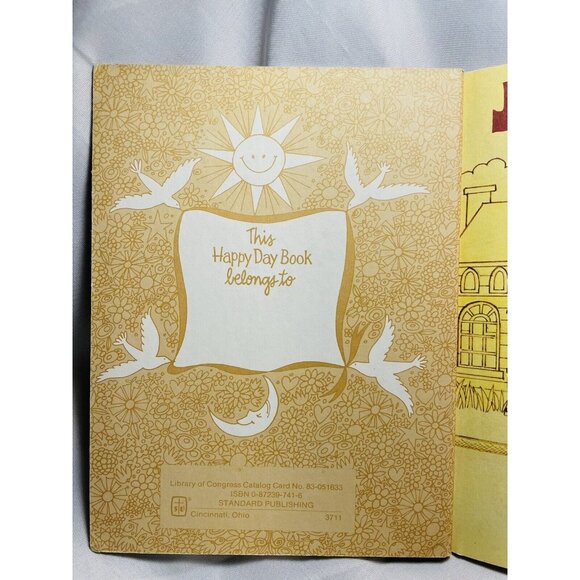 Jesus Loves Me All The Time, A Happy Day Book Vintage Children's Hardcover - Picture 3 of 12